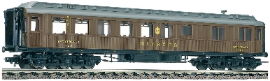 6 axle Restaurant car &quot;MITROPA&quot; type WR 6?<br /><a href='images/pictures/Fleischmann/578101.jpg' target='_blank'>Full size image</a>